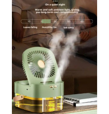 Вентилятор Маленький настільний Usb-зволожувач Small fan spray fan 1253 (30)