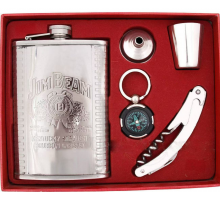 Подарунковий набір ФЛЯГА +Компас + Мульти ніж wine jug 5508 (60)