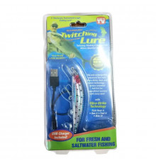 Приманка електрична, що світиться Воблер для лову щуки ,Риб від USB LY-365 (120)