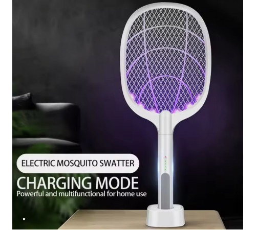 Світлодіодна пастка ракетка для комарів mosquito swatter XL-1284 (30)