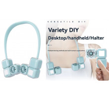 Шийний вентилятор Ice Cube, що знімається за своїм бажанням Hanging neck fan LY-955 (40)