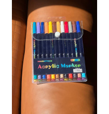 Акварельные маркеры Acrylic marker на 24 шт 48 цветов 	 1188-24 (80)