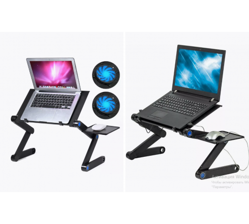T8 Столик для ноутбука LapTop Table T8 + вентилятор (10)