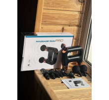 Масажер М'язовий Massage gun XL-768 двоголовковий Масажер для розслаблення м'язів (20)