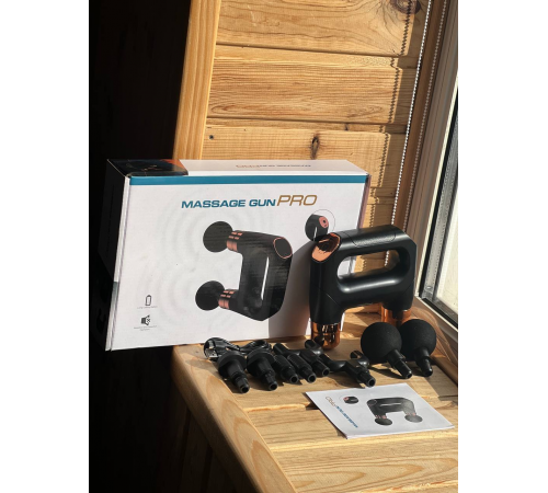 Масажер М'язовий Massage gun XL-768 двоголовковий Масажер для розслаблення м'язів (20)