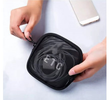 Косметичка жіноча ПРОЗРАЧНА на блискавці, органайзер Для Дрібниць, XL-1013 (480)