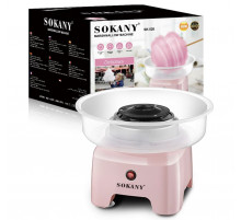 Аппарат для приготовление сахарной ваты  Sokany        SK-520 PINK    (8)