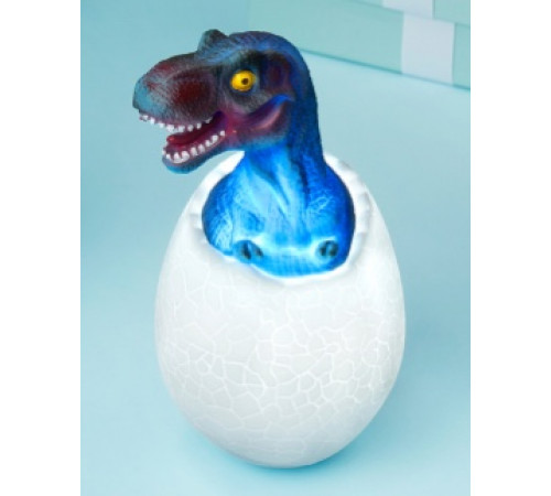 Дитячий світильник SUNROZ 3D Dinosaur Lamp лампа-нічник "Дінозаврик в яйці" з пультом ДУ (60)