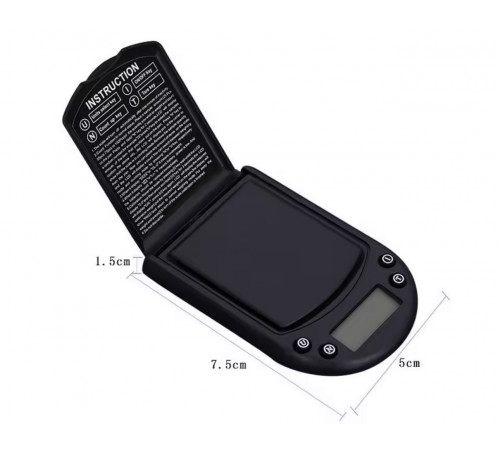 Ювелірні ваги високоточні міні точністю 0.01G-200G P071 (100)