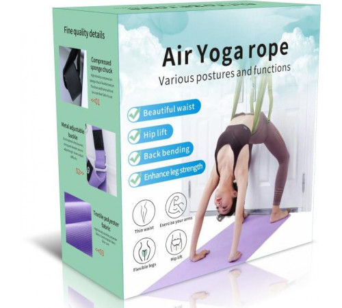 Нові гамаки для йоги ,Гузинки для йоги КОД 521-12)) (50)