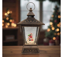 Новорічний Декоративний ліхтар сніговий Ліхтар 5687 (16)