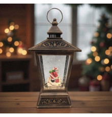 Новорічний Декоративний ліхтар сніговий Ліхтар 5687 (16)