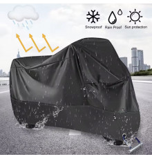 Чохол для мотоцикла, вітрозахисний, круглий, = 210T, M-розмір ДЕШЕВШЕ XL-1586 (100)