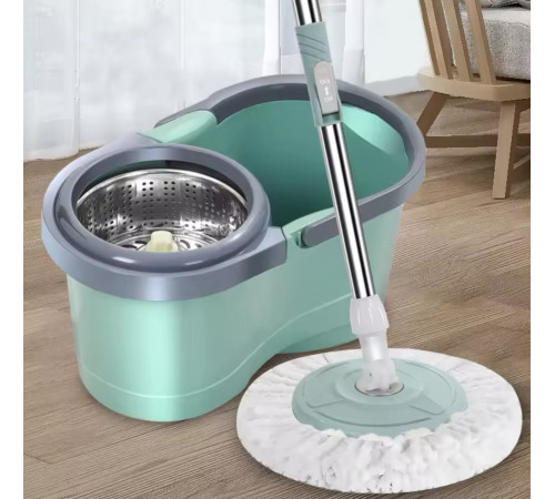 Швабра з відром КРУГЛА SPEED 8 clean expert Mop set LY-911 (25)