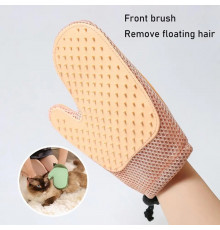 159 Рукавичка Масажна щітка для видалення вовни кішок та собак із захистом від подряпин XL-147 (200)
