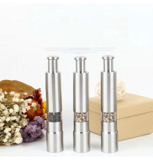 Подрібнювач для солі та перцю, ручна подрібнювач із нержавіючої сталі XL-552 (100)