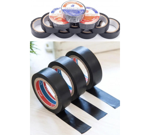 СТРІЧКА Водонепроникна самоклеюча стрічка з ПВХ, 5mil*3/4*30*0.18mmx*19mmx*10yds -6(500)