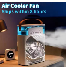 Вентилятор кондиціонер Маленький настільний Usb-зволожувач spray fan XL-1290 (40) та (30)