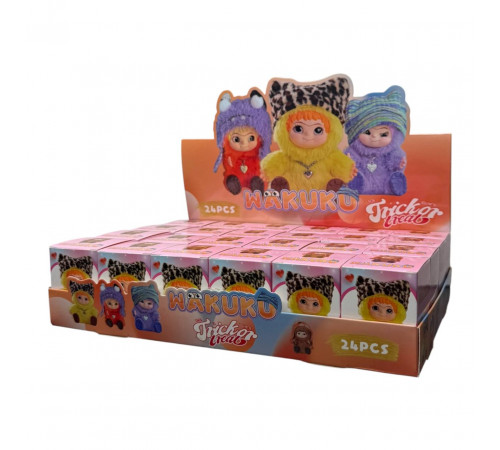 Брелок WAKUKU HQ-26 (в коробках-сюрприз) 24 шт/упак