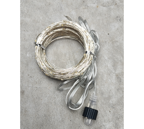 4505-код 2025  Гирлянда 100*1000 Медный провод    Теплый     29-5    (60)