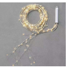 4513-код2025 Гірлянда Хвостовий світильник 3*60 зелений провід ТЕПЛИЙ  37-5 (100)