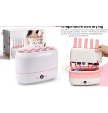 Сушилка для кистей для макияжа,реда для щетинок с термоконтролем и 12 отверстиями LY-610 (48)