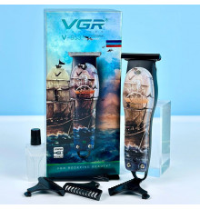 Машинка для стрижки VGR V-953 Professional (з 4 насадками + Тример)