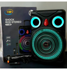 УЦІНКА Колонка VIP JT-1588 з RGB-підсвічуванням та мікрофоном (45,3*38,8*66,8 см) (працює тільки від мережі)