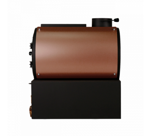 Печь дровяная отопительная DS Classic с варочной поверхностью + кожух медный