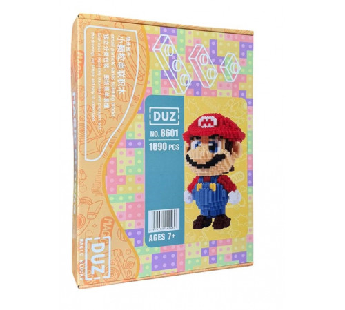 Конструктор 3D Маріо 8601 (1690 дет.) (39 шт)