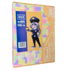 Конструктор 3D Кролик-поліцейський 8674 (1735 дет.) (39 шт)