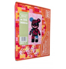 Конструктор 3D Ведмедик (Bearbrick) 5544 (3688 дет.) (24 шт)