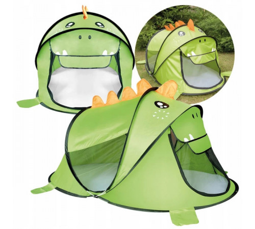 Дитячий намет Динозавр (зелений 600-56)