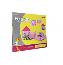 Дитячий намет «Єдиноріг» 3-в-1 з басейном для кульок (тунель + намет + манеж) 606-509-3