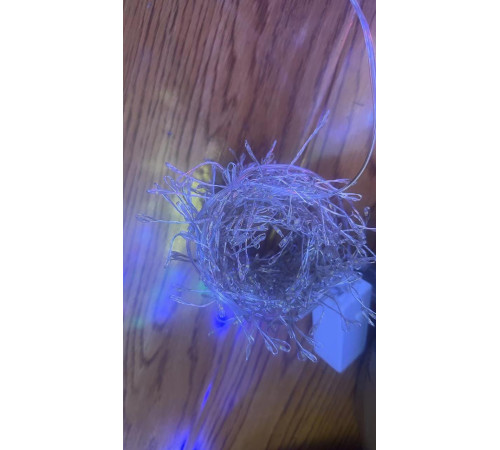 4491-код 2025 Гирлянда Фейерверк 5*150 медный Теплый цвет    15-10   (100)