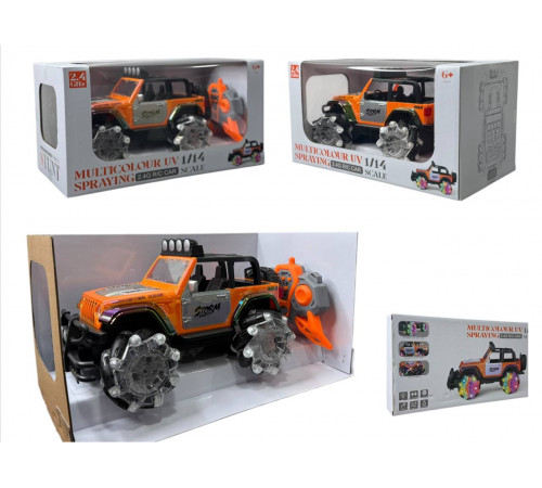 Машинка позашляховик на пульті керування STORM Multicolour UV Spraying T90188