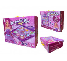 Коврик танцювальний Dancing Playmat з музикою та підсвіткою розовий 2221