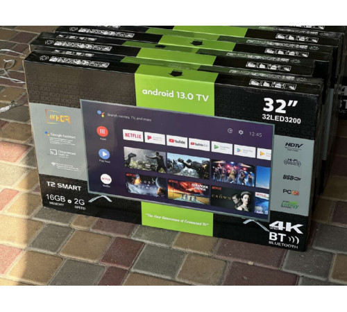 Телевизор TV  32     Андроид  13   + Блютус      1/8