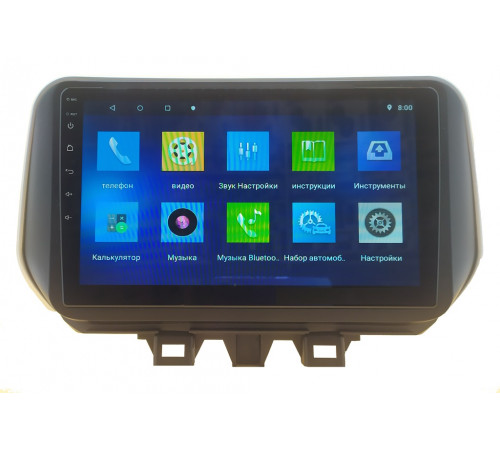 РАСПРОДАЖА Автомагнитола штатная Hyundai Santa Fe 2018-2019 (10") Android 10.1 (4/32)