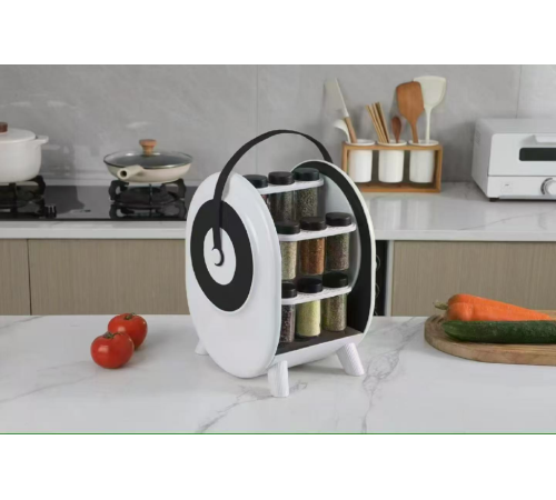 Специи   Контейнер Для Специй Круп БЕЛАЯ  1-62  (6)