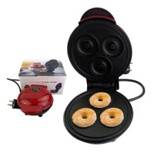 Міні-машина для пончиків з трьома отворами, з антипригарним покриттям (32)