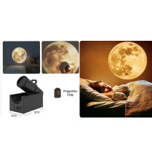 Місяць Місячний проектор, світлодіодний USB-нічник, проекція планети,  HA-126 (200)