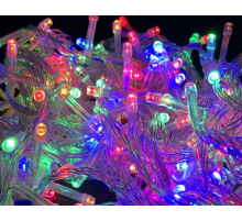 4563-код 2025 ПРОЗРАЧНЫЙ Провод Гирлянда  Light belt   500LED МИКС      109-10   (30)