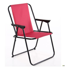 Стілець складаний Пікнік (чорний, червоний, зелений, синій, коричневий) (10)