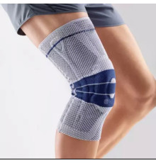 Бандаж на коліно, фіксатор коліна СІРИЙ KNEE SUPPORT AA-18  XL-1061 (200)