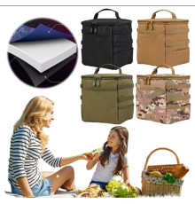 Сумка для Пікніка-Сумка для рибальських снастей, тактичні сумки для інструментів -4 ЗЕЛЕН (50)
