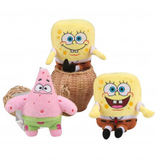 Брелок м’яка іграшка Губка Боб 002 13 см