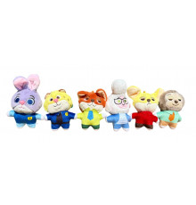 Брелок м’яка іграшка Zootopia 003 13 см (12 шт/упак)