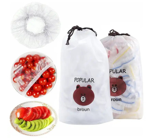 Одноразовая пищевая крышка, многоразовый мешок для хранения  Freshness storage bag	-68-30  (1000)
