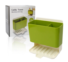 Органайзер для кухонного приладдя на раковину зі зливом води Caddy Tower 7021 (45)